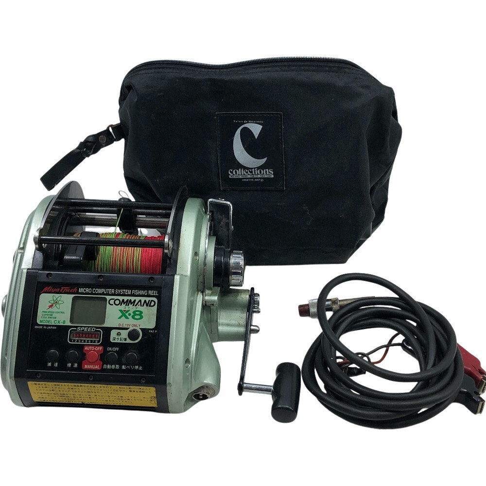 ΣΣ Miya Epoch ミヤマエ 電動リール コマンドX8 CX8 傷や汚れあり拍卖