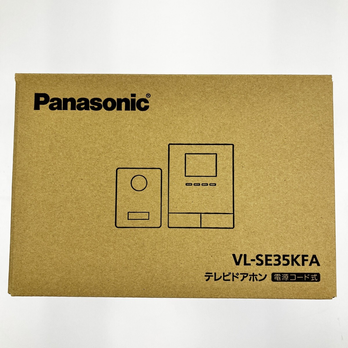 ▽▽ Panasonic パナソニック テレビドアホン 電源コード式 VL-SE35KFA 開封未使用品 未使用に近い拍卖