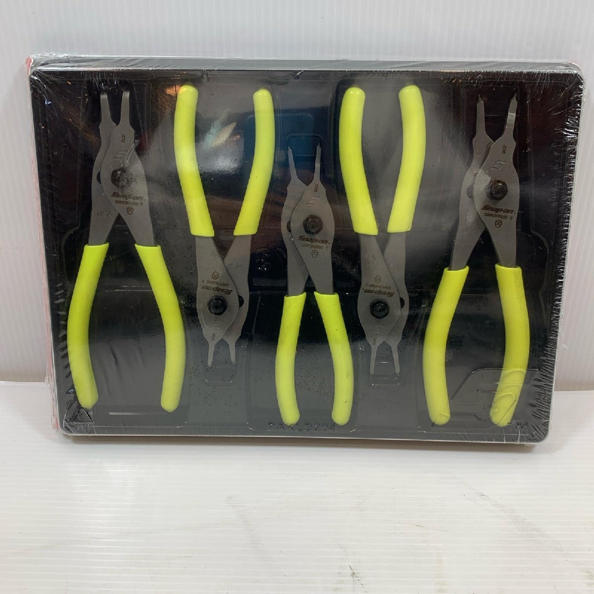 κκ Snap-on スナップオン ハンドツール スナップリングプライヤー SRPCR105HV SRPCR105HV イエロー 未使用に近い拍卖