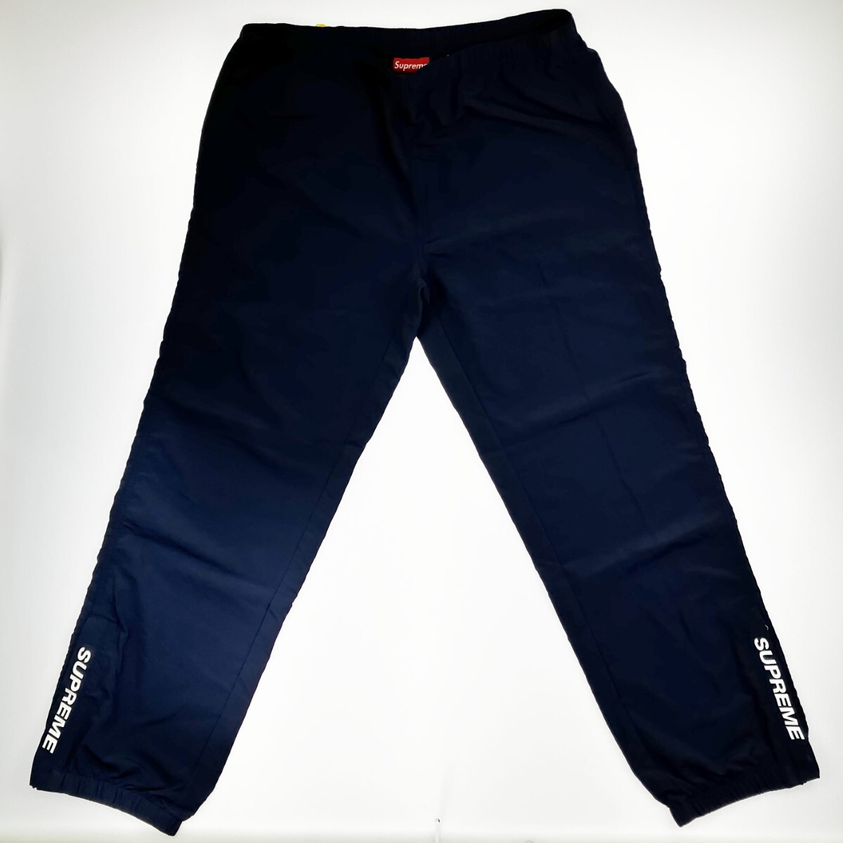 ▽▽ Supreme シュプリーム ウォームアップパンツ XL 20FW Warm Up Pant ネイビー やや傷や汚れあり拍卖