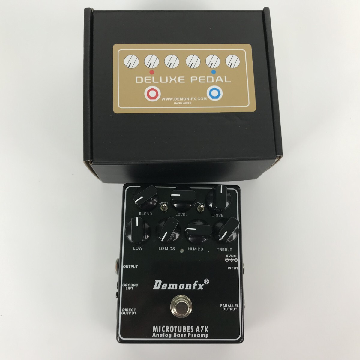 ■■ Demonfx ベースエフェクター ベースプリアンプ MICROTUBES A7K やや傷や汚れあり拍卖