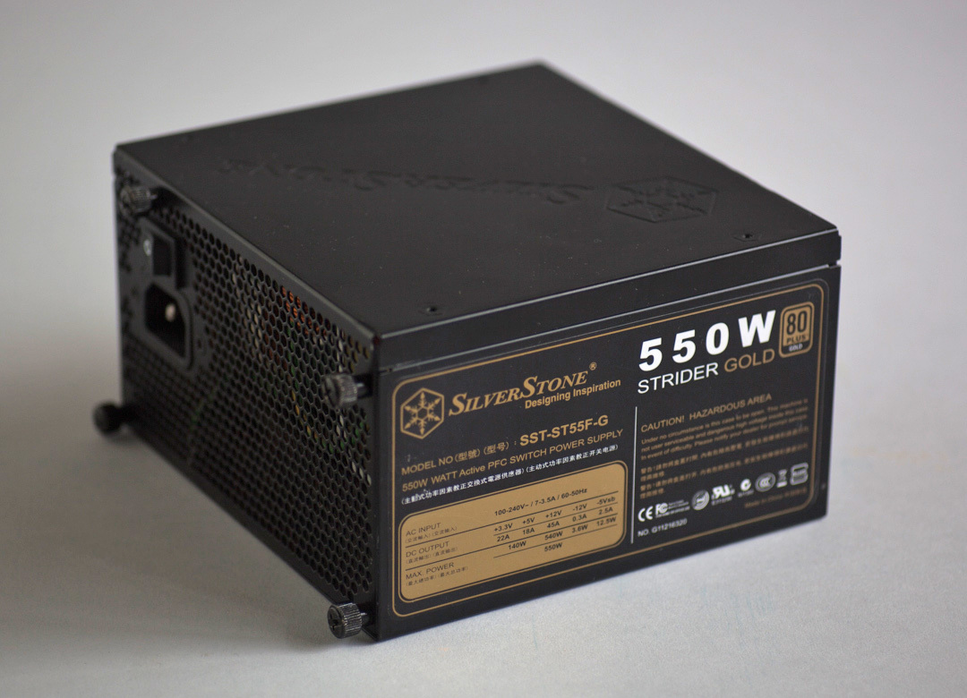 ☆送料無料☆ ATX 550W電源 SilverStone SST-ST55F-G拍卖