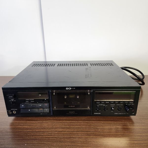 MZ-DW16 SONY ソニー カセットデッキ TC-K555ESX ESシリーズ 3ヘッドカセットデッキ 現状品 キズ有 動作未確認拍卖
