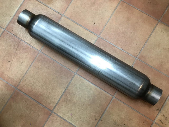 グラスパック ステンレス マフラー ロング管 アメ車 旧車 チェリーボム ストレート ローライダー ホットロッド サイレンサー 中間タイコ拍卖