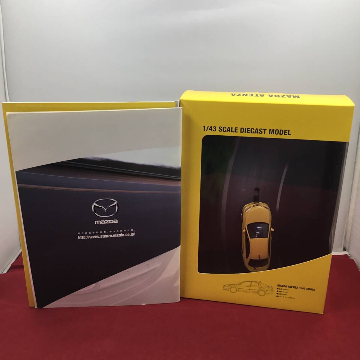 MAZDA ATENZA 1/43 SCALE ダイキャストモデル 新車成約プレゼント拍卖