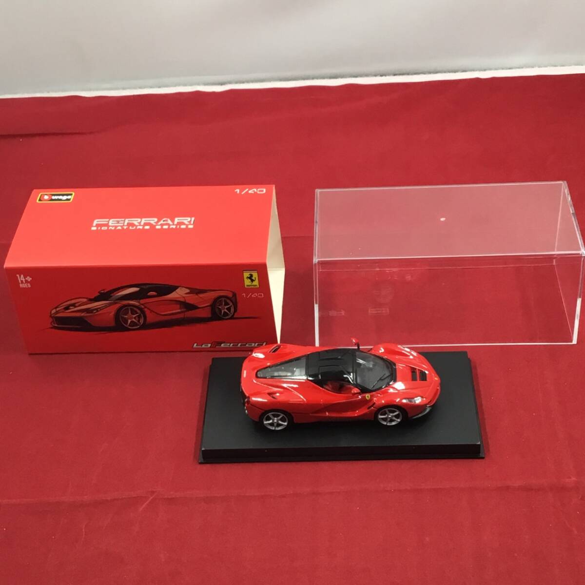 Bburago ブラーゴ FERRARI SIGNATURE SERIES 1/43 フェラーリ レッド拍卖