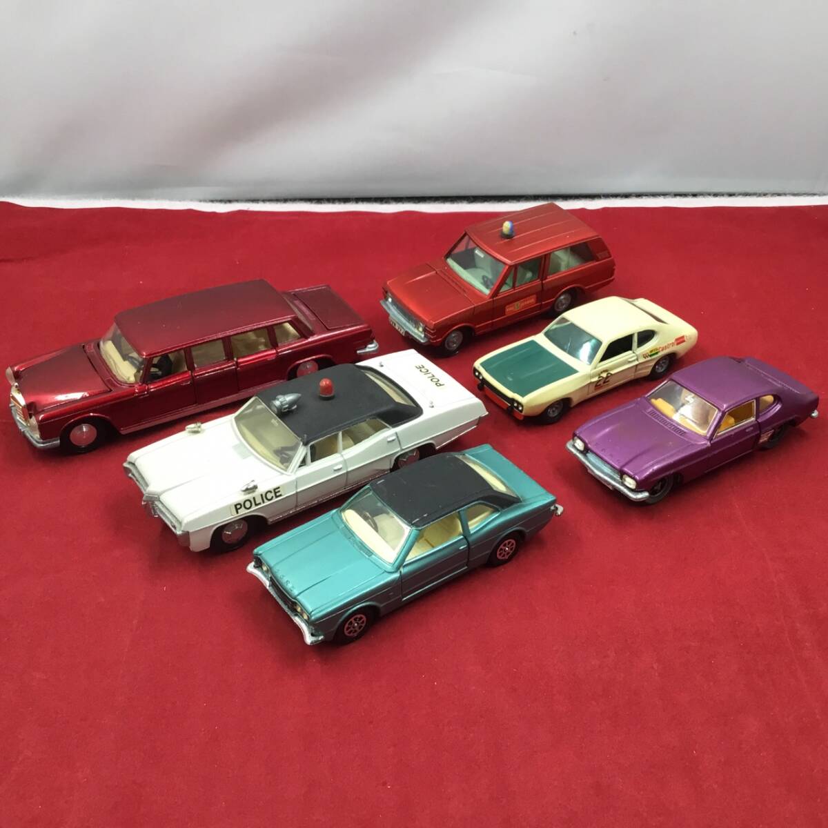 ★☆DINKY TOS ソリド コーギートイズ ミニカー 1/43 RENGE ROVER PONTIAC FORD MERCEDES BENZ 一部難あり まとめて 6個 現状品☆★拍卖