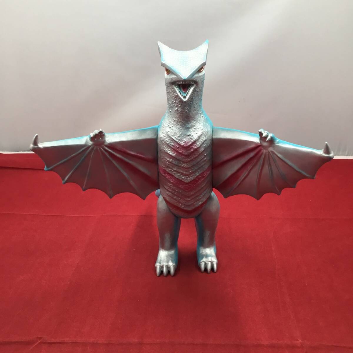 マーミット ソフビフィギュア 世紀の大怪獣シリーズ ギャオス 水色成形 2003年 角川大映映画 一部難あり 現状品 拍卖