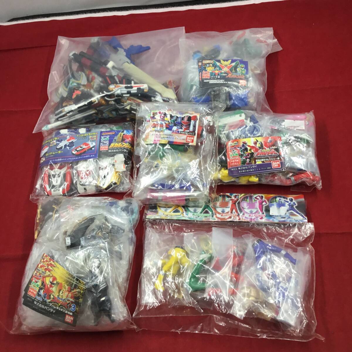 バンダイ ガシャポン HGシリーズ ハリケンジャー タイムレンジャー デカレンジャー アバレンジャー いろいろ まとめて 33点セット拍卖