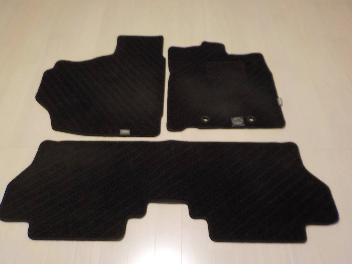 TOYOTA TANK 純正 カーマット フロアマット 3点セット 黒 美品拍卖