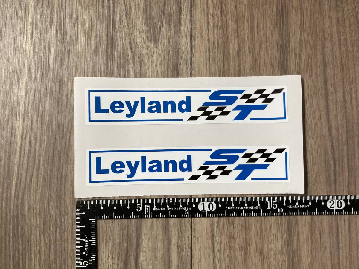 ★送料無料★BRITISH LEYLAND ST ブリティッシュ レイランド ステッカー ペアセット 155mm × 30mm拍卖