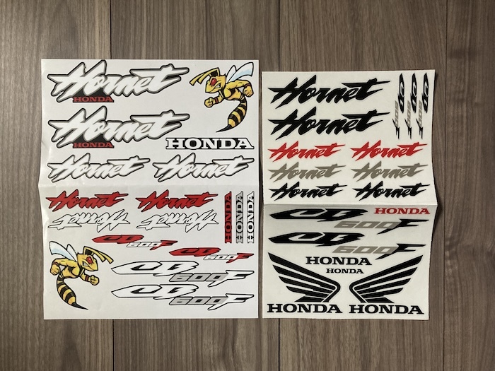 送料無料 Honda Hornet CB 2 CBR CB600F ホーネット 蜂 ステッカー セット拍卖