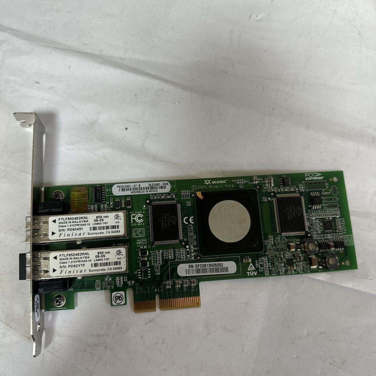 (B-8)Sun375-3356-02ロー プロファイル QLE2462-SUN カード RAIDコントローラ拍卖