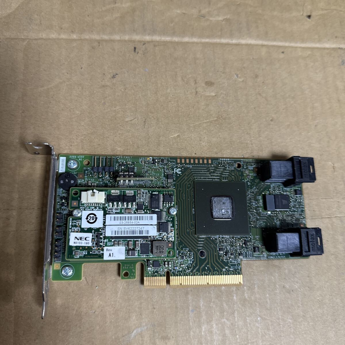 (T-510)NEC iStorage RAIDコントローラ / 03-25654-02A / 03-25596-02A ジャンク 欠品があり拍卖