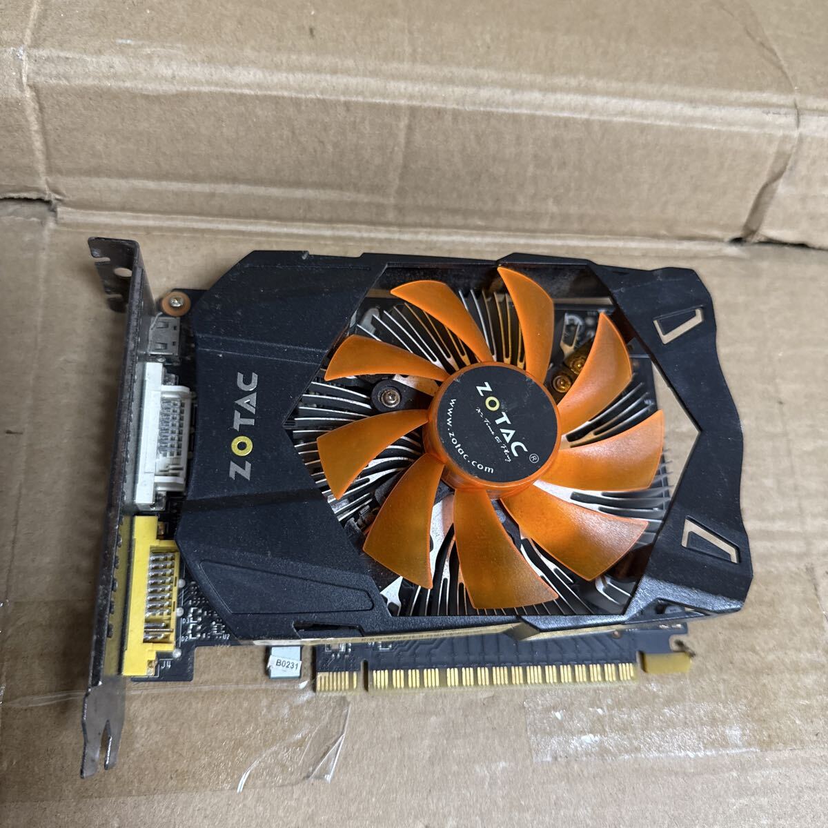 (H-69)【中古】ZOTAC NVIDIA GeForce GTX 750 Ti 2GB DDR5 拍卖
