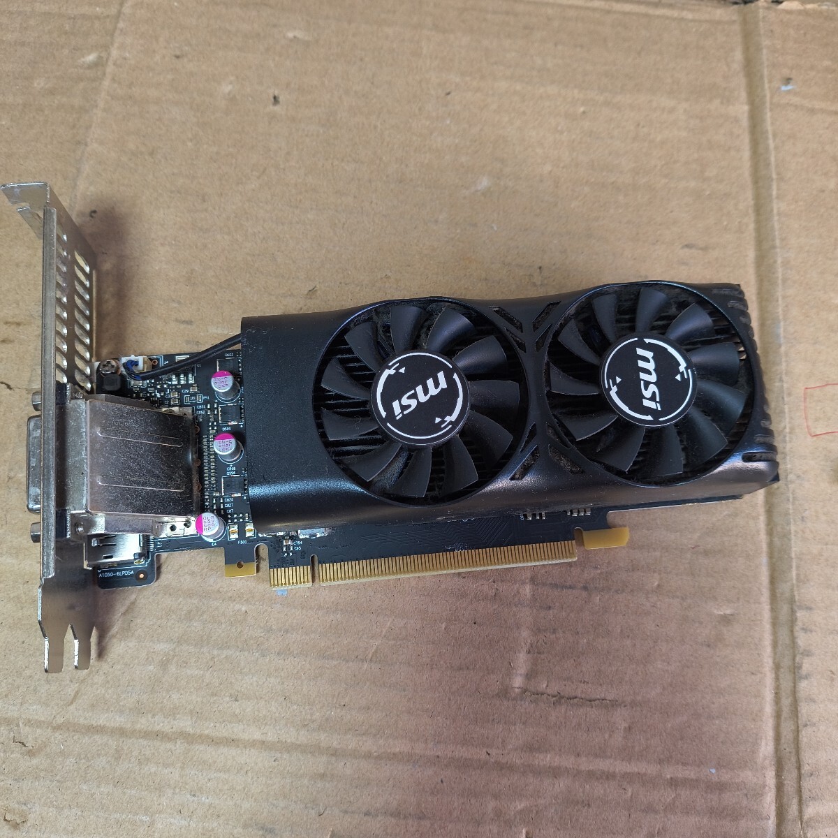 (B-70) GeForce GTX 1050 Ti 4GT LP ロープロフィル 拍卖