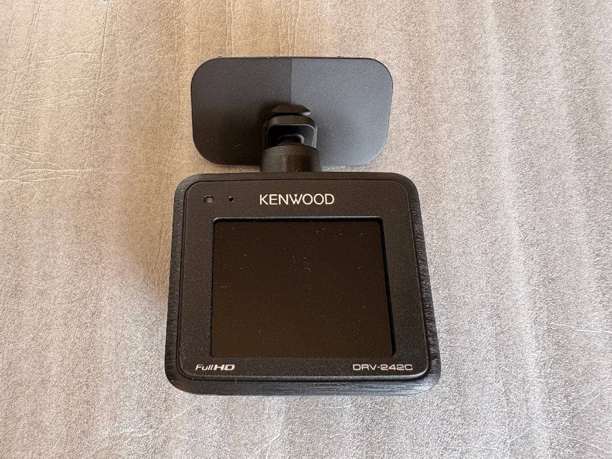 動作OK/中古★ケンウッド ドライブレコーダー★DRV-242C★16GB SDカード付/2019年製★送料600円★電源コード欠拍卖