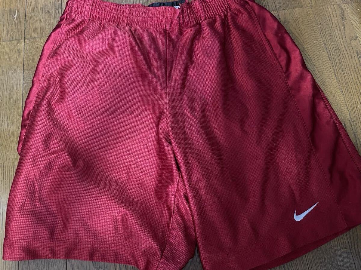 NIKE ナイキ レッド ショートパンツ バスケットボール トレーニング M 赤拍卖
