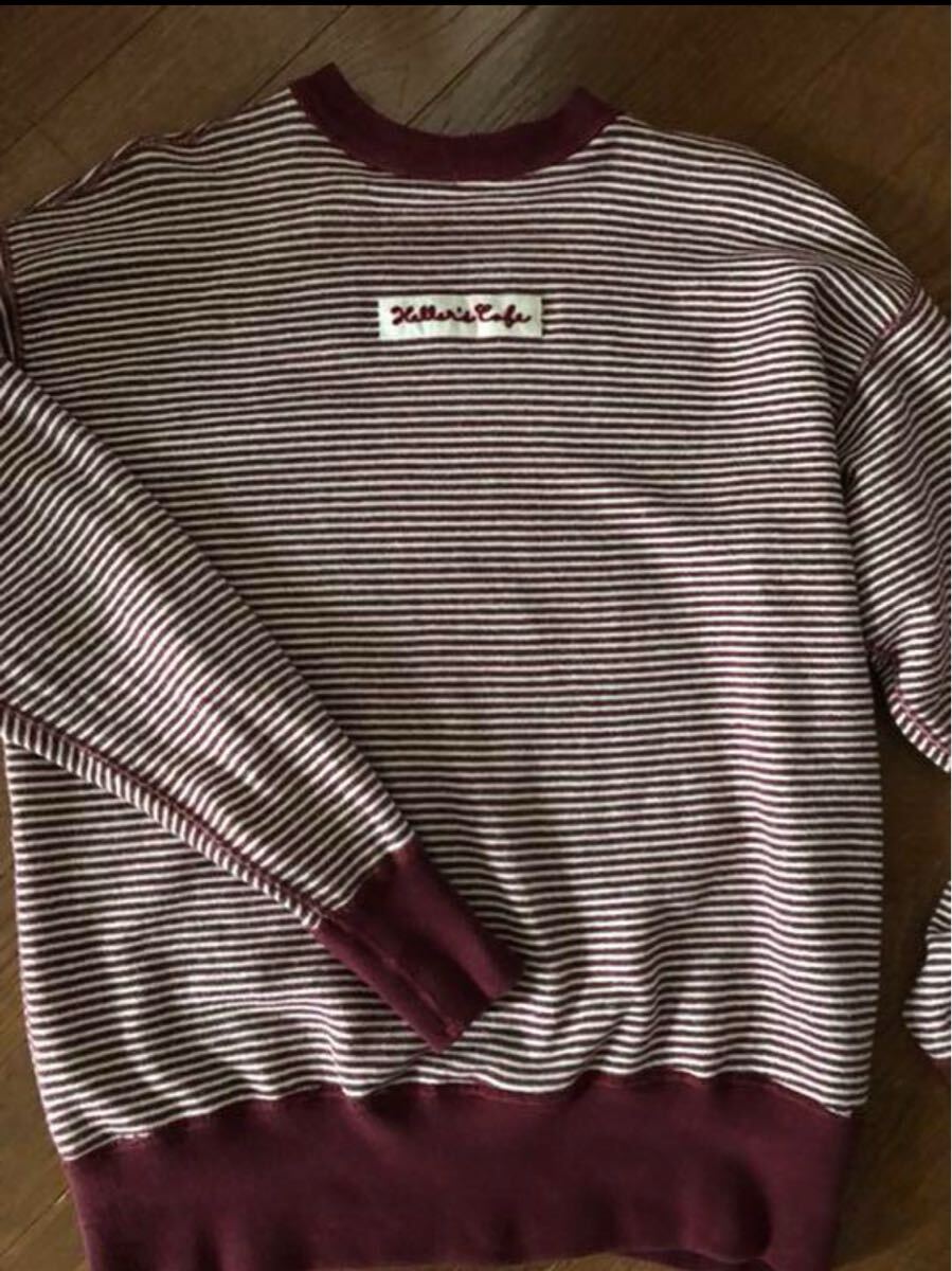 ウエアハウス Heller’s cafe ヘラーズカフェ スウェット ボーダー ヴィンテージ拍卖