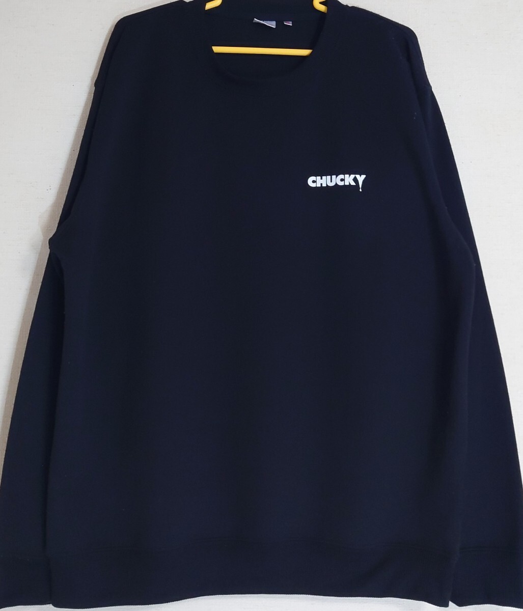 即決 チャイルド・プレイ メンズトレーナー【3L】新品タグ付き チャッキー CHUCKY Child's Play スウェット拍卖