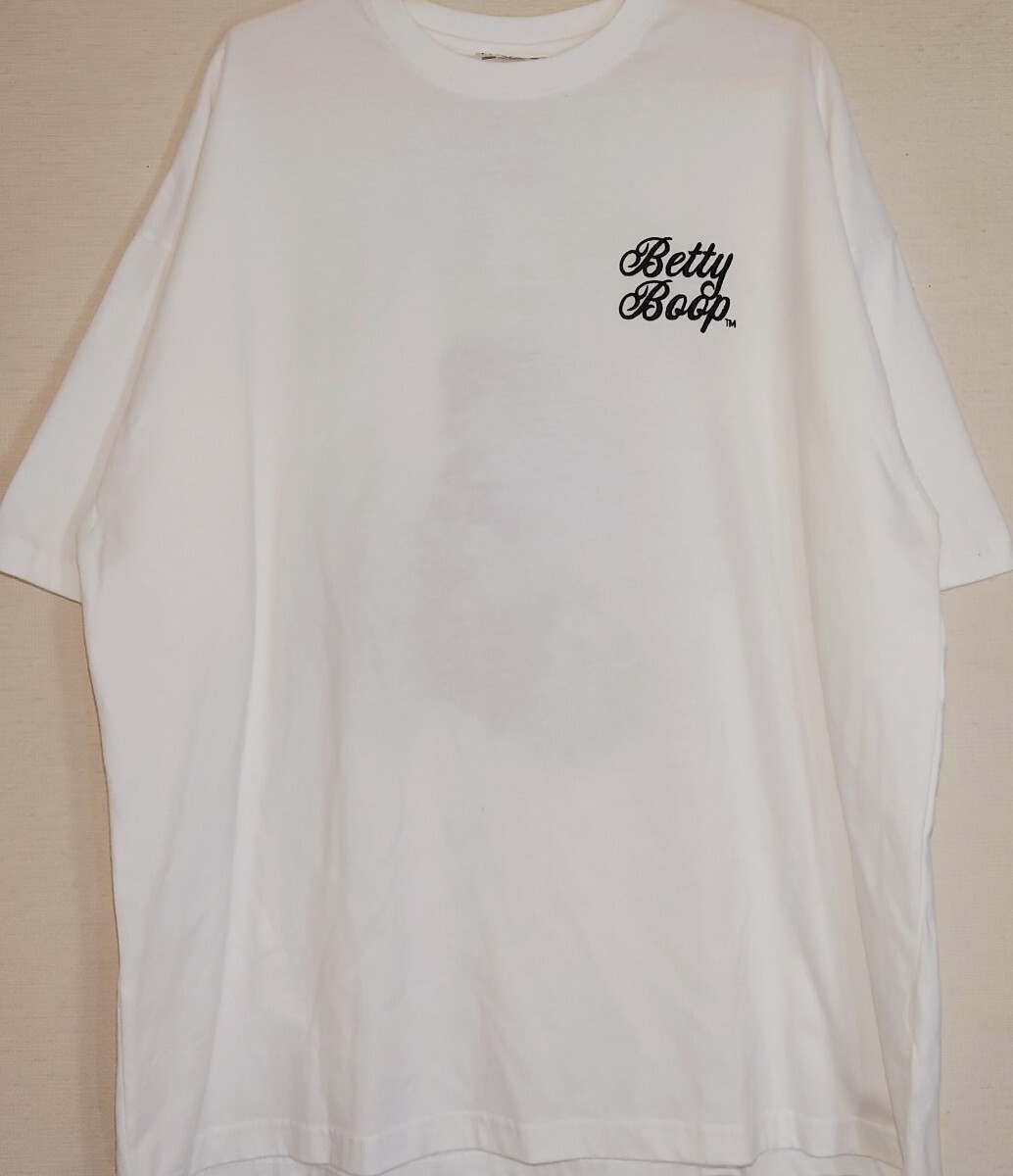 即決 ベティ・ブープ メンズTシャツ【4L】新品タグ付き Betty Boop ベティちゃん拍卖