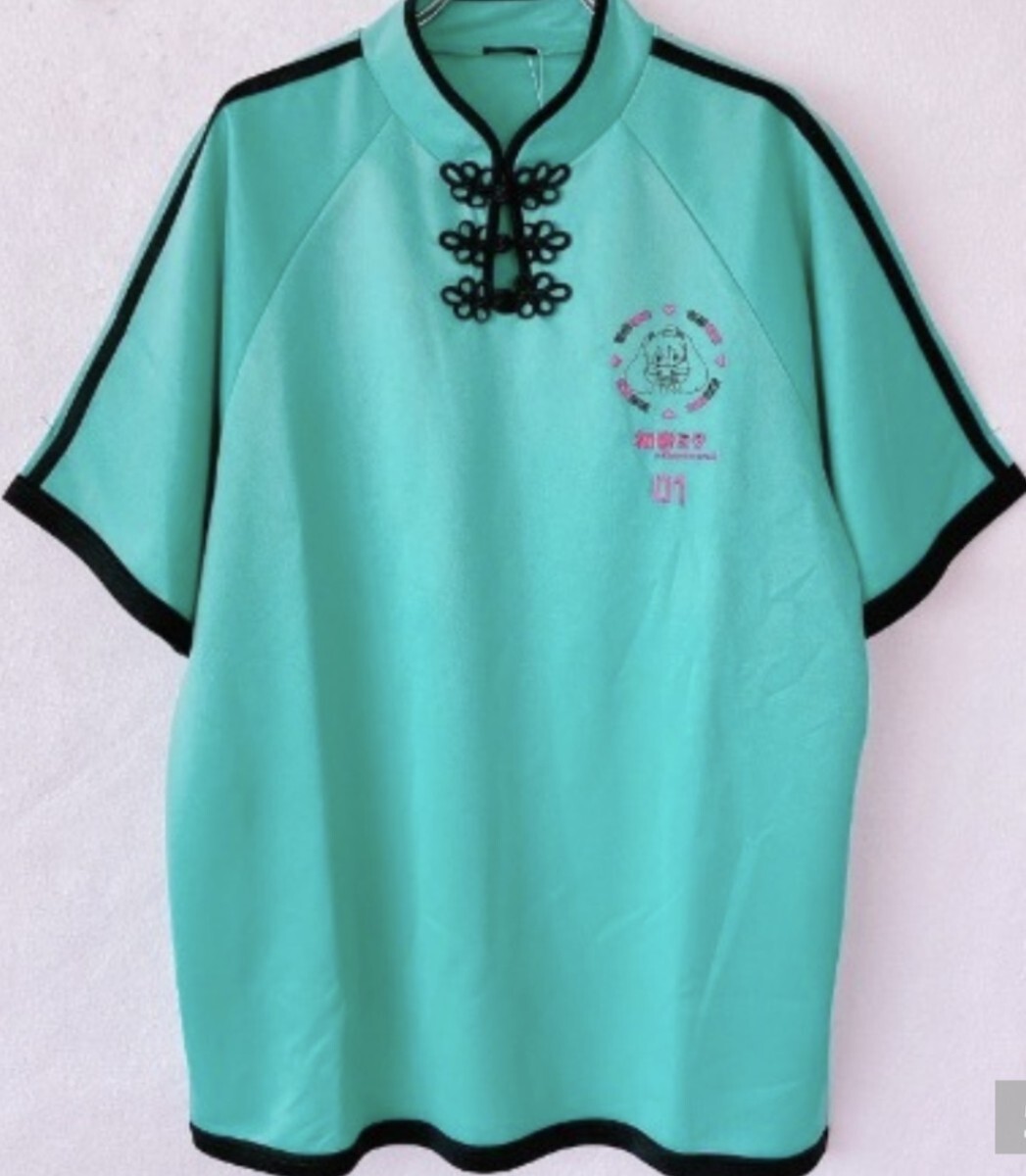 即決 初音ミク×シナモロール レディース 半袖ジャケット【M】新品タグ付 ピアプロキャラクターズ × サンリオキャラクターズ Tシャツ拍卖