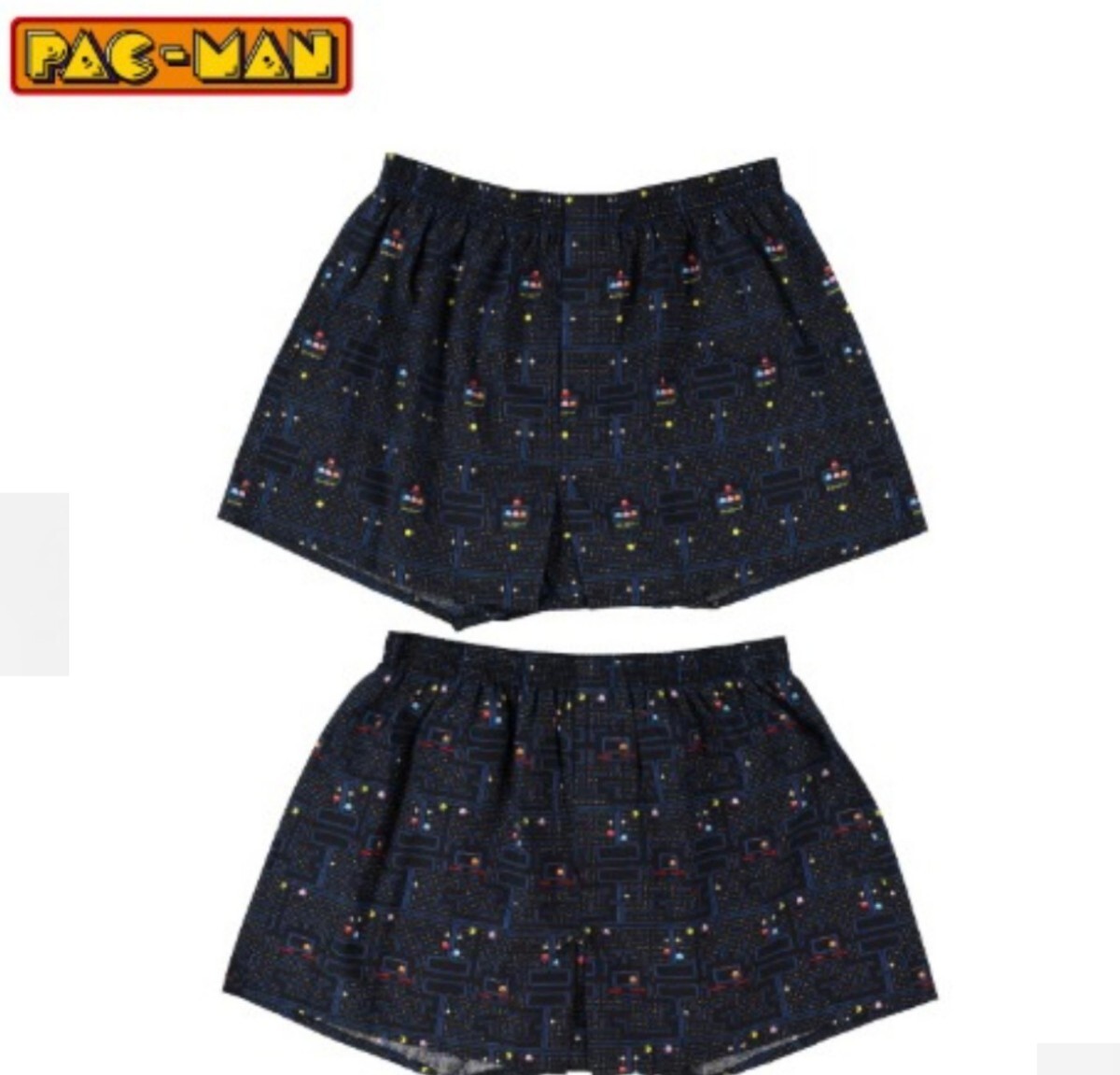 即決 パックマン 2枚組トランクス【LL】新品タグ付き PAC-MAN パンツ 2L拍卖