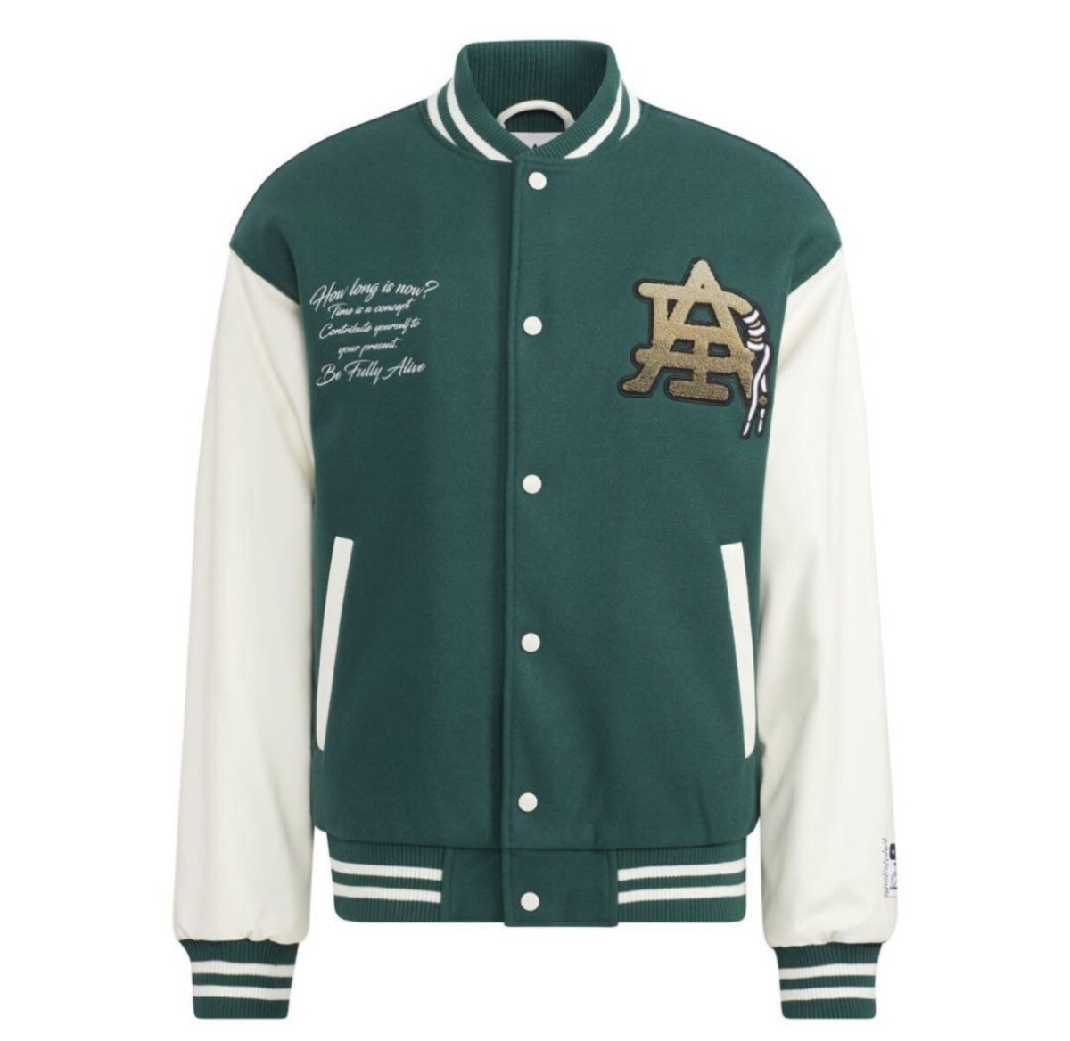 アディダスオリジナルス メンズ スタジャン【L】 新品タグ付き adidas originals バーシティジャケット スタジアムジャンバー HZ7093拍卖