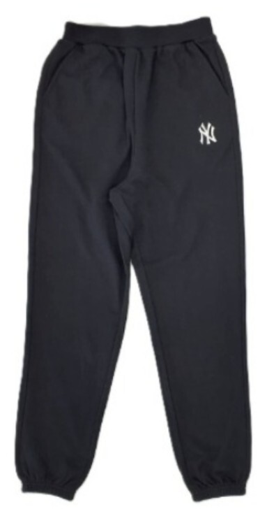 即決 MLB ニューヨーク・ヤンキース キッズ裏毛スウェットパンツ【170】新品タグ付き ロングパンツ ブラック拍卖