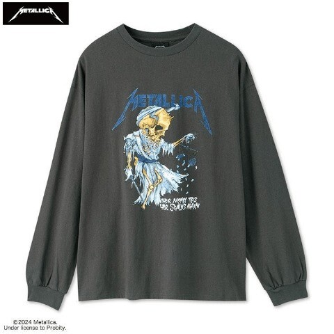 即決 メタリカ メンズ ライセンス ロングスリーブTシャツ【LL】新品タグ付き METALLICA ロンT 長袖Tシャツ 2L拍卖