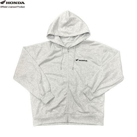 即決 ホンダレーシング メンズ ジップアップパーカー【M】新品タグ付き HRC Honda Racing Corporation スウェット グレー拍卖