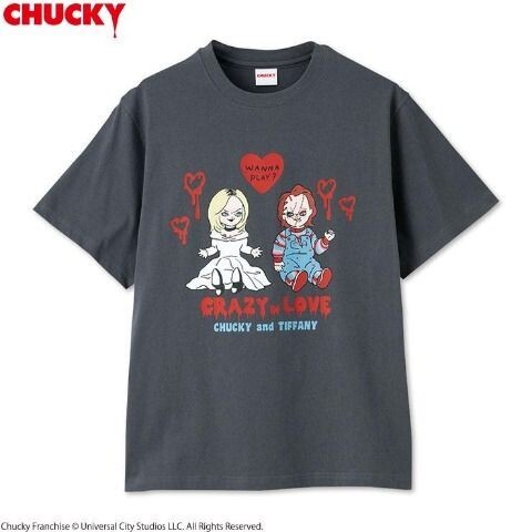 即決 チャイルド・プレイ レディースTシャツ【L】新品タグ付き チャッキー ティファニー CHUCKY Child's Play拍卖