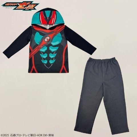 即決 仮面ライダーゼッツ キッズ なりきりパジャマ【110】新品タグ付き ルームウェア拍卖