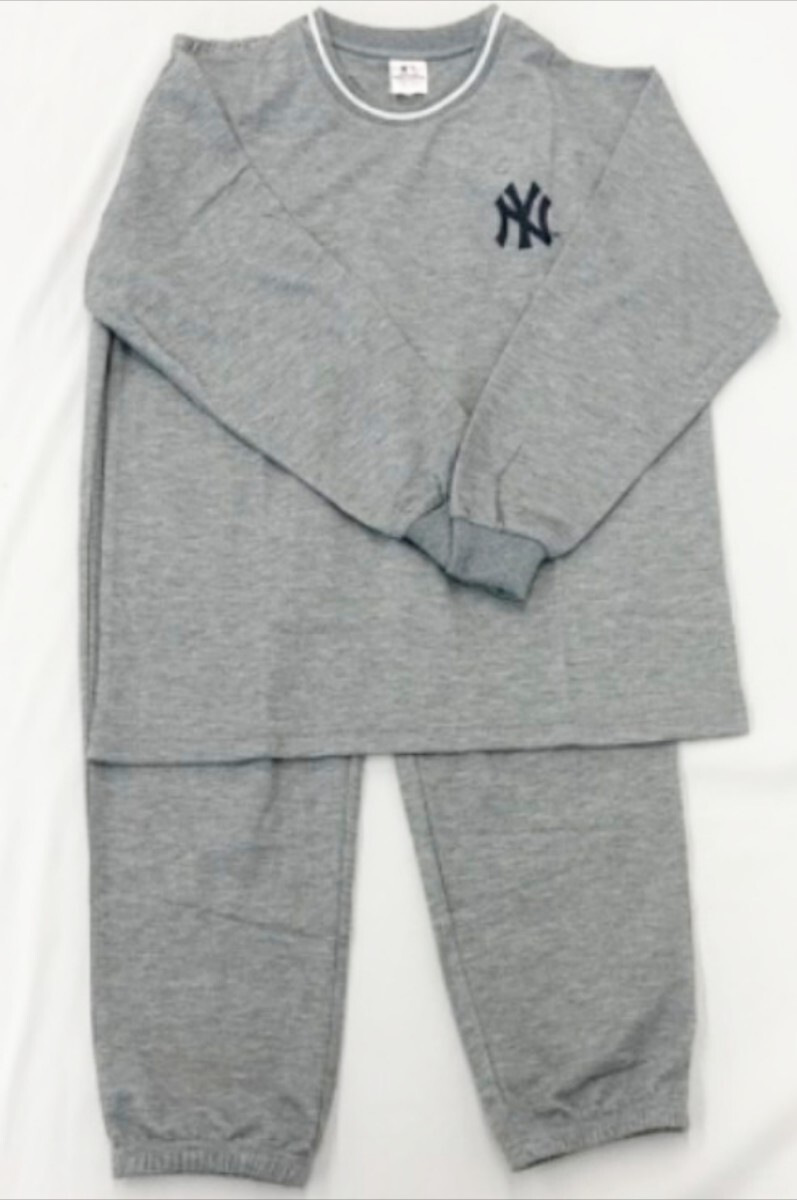 即決 MLB ニューヨーク・ヤンキース メンズ ルームウェア【M】新品タグ付き スウェット セットアップ拍卖