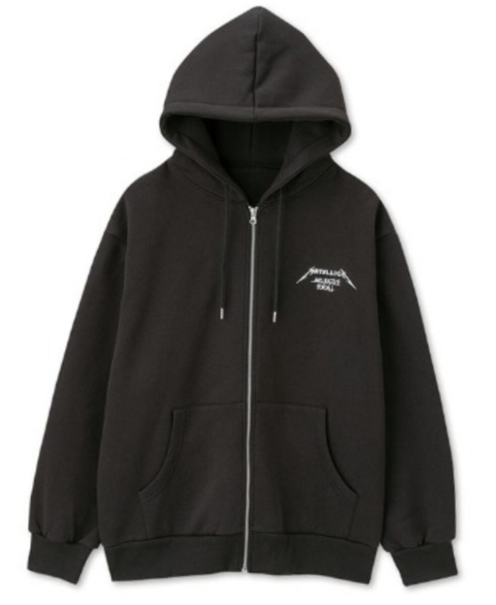 即決 メタリカ メンズ ライセンス 裏起毛ジップアップパーカー【M】新品タグ付き METALLICA スウェット トレーナー拍卖