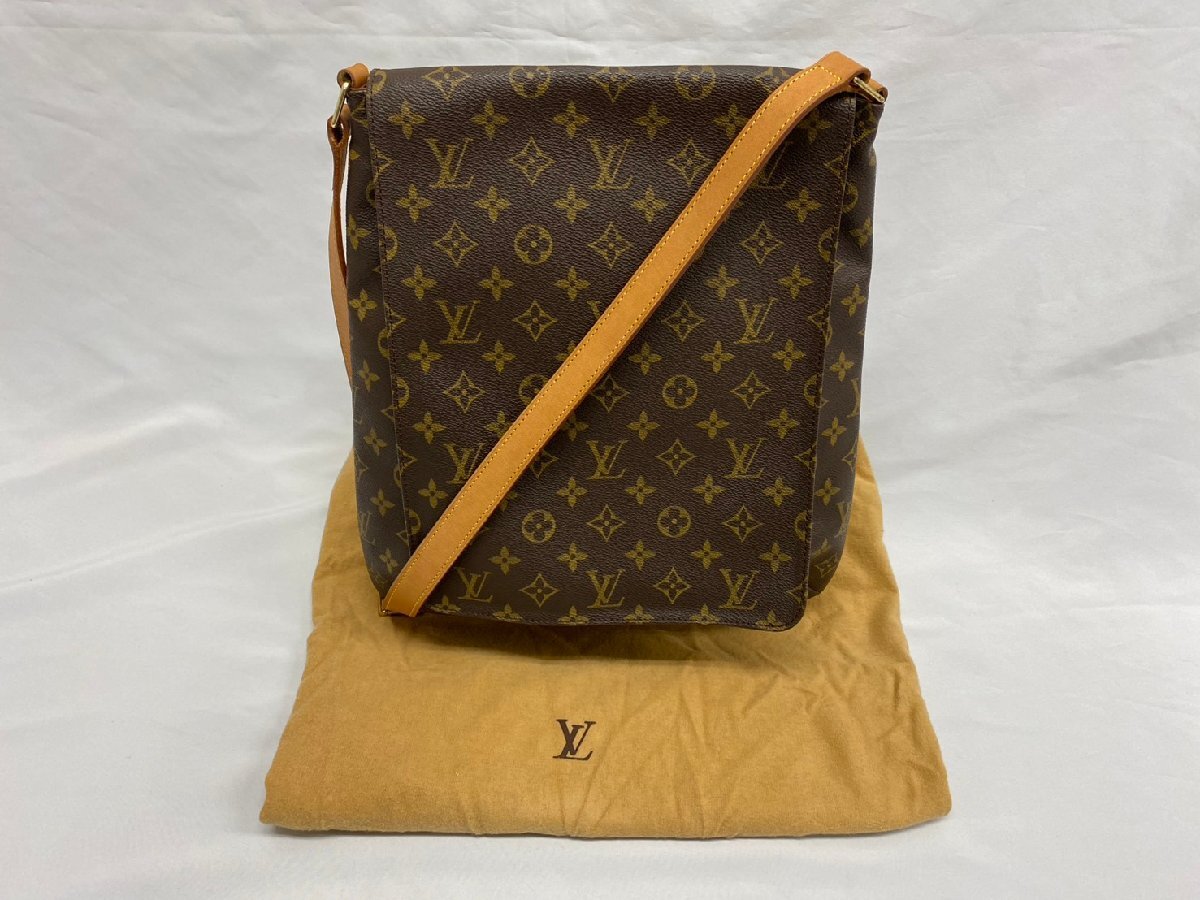 ◇◇ LOUIS VUITTON ルイヴィトン モノグラム ミュゼット ショルダーバッグ 肩掛けバッグ 斜めがけバッグ ブラウン系 保存袋 ◇◇ M51256拍卖