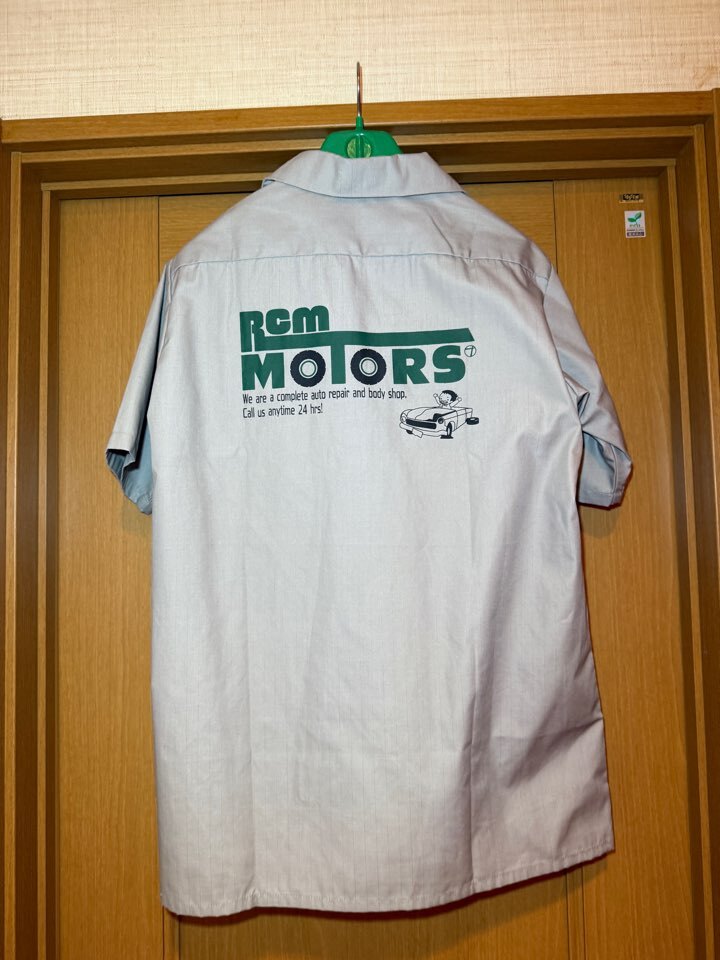 RCMR ワークシャツ 奥田民生 RCMMOTORS Sサイズ used拍卖