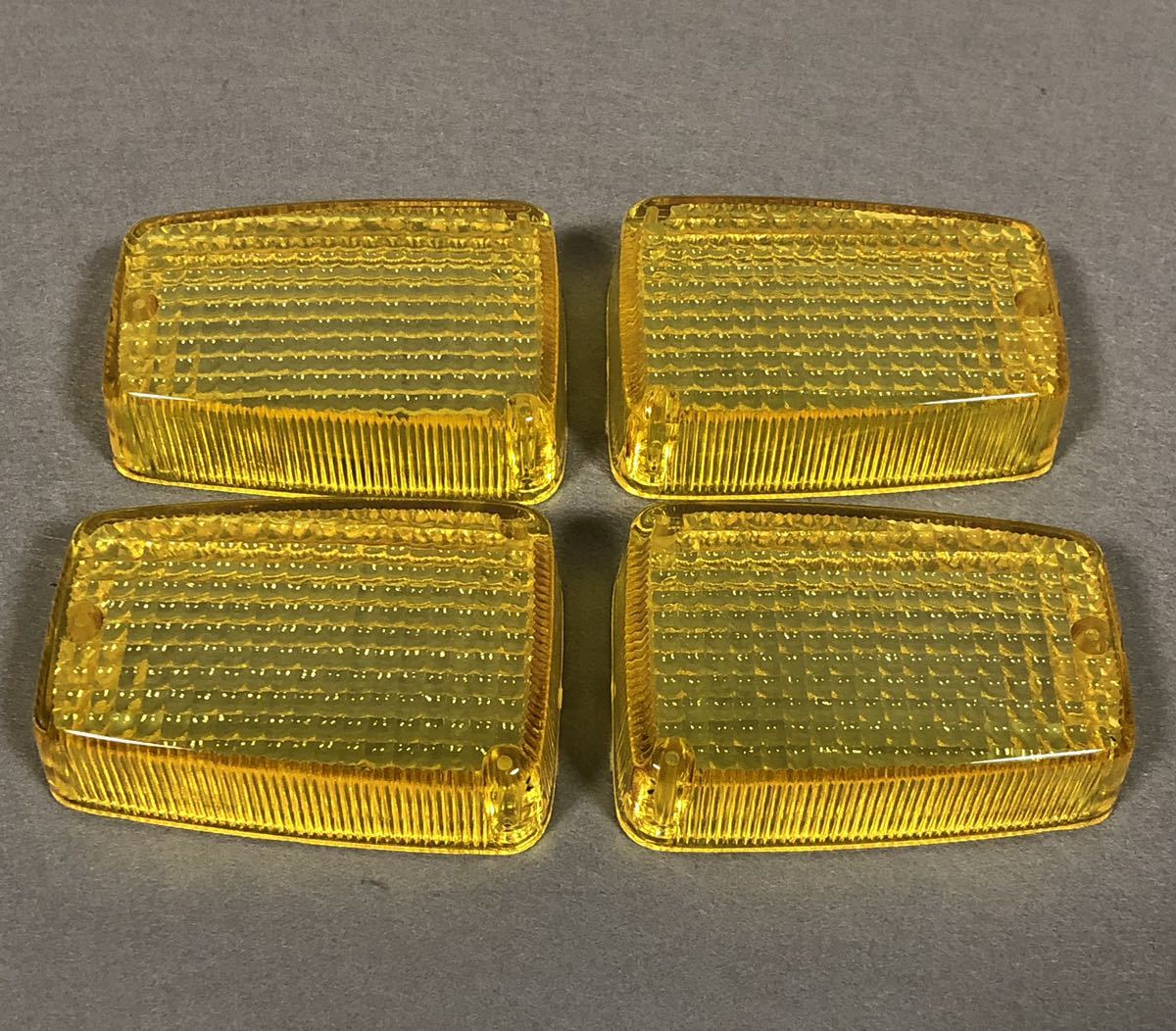 CB750F CB900F RC04 ウインカーレンズ 黄色 純正タイプ クリアウィンカー クリアテール 黄ばみ スモーク テールレンズ 当時物拍卖