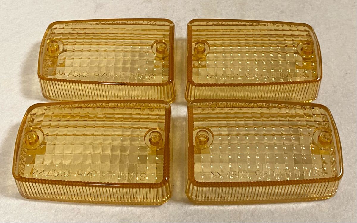 c50 スーパーカブ CF50シャリー ウインカーレンズ ライトブラウン 角目カブ 角目シャリィ クリアウィンカー カスタム クリアテール 純正拍卖