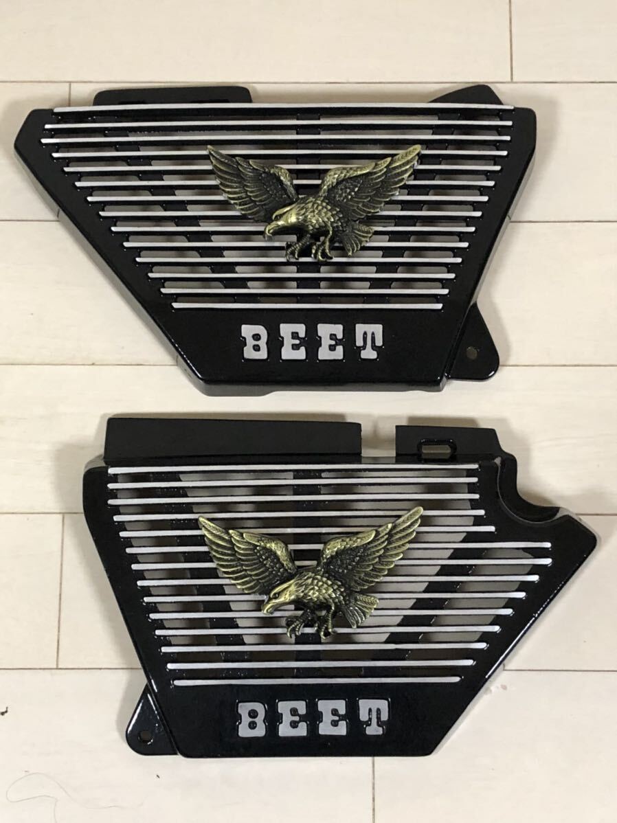 Z1 Z2 イーグル エンブレム BEET サイドカバー アルフィンカバー キジマ クラッチカバー 黒豆 KZ900 KZ1000 Z400FX ゼファー 真鍮拍卖
