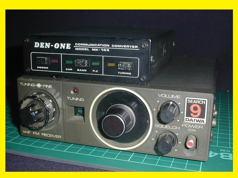 受信機 DAIWA SR-9【ジャンク】MK-144付き拍卖