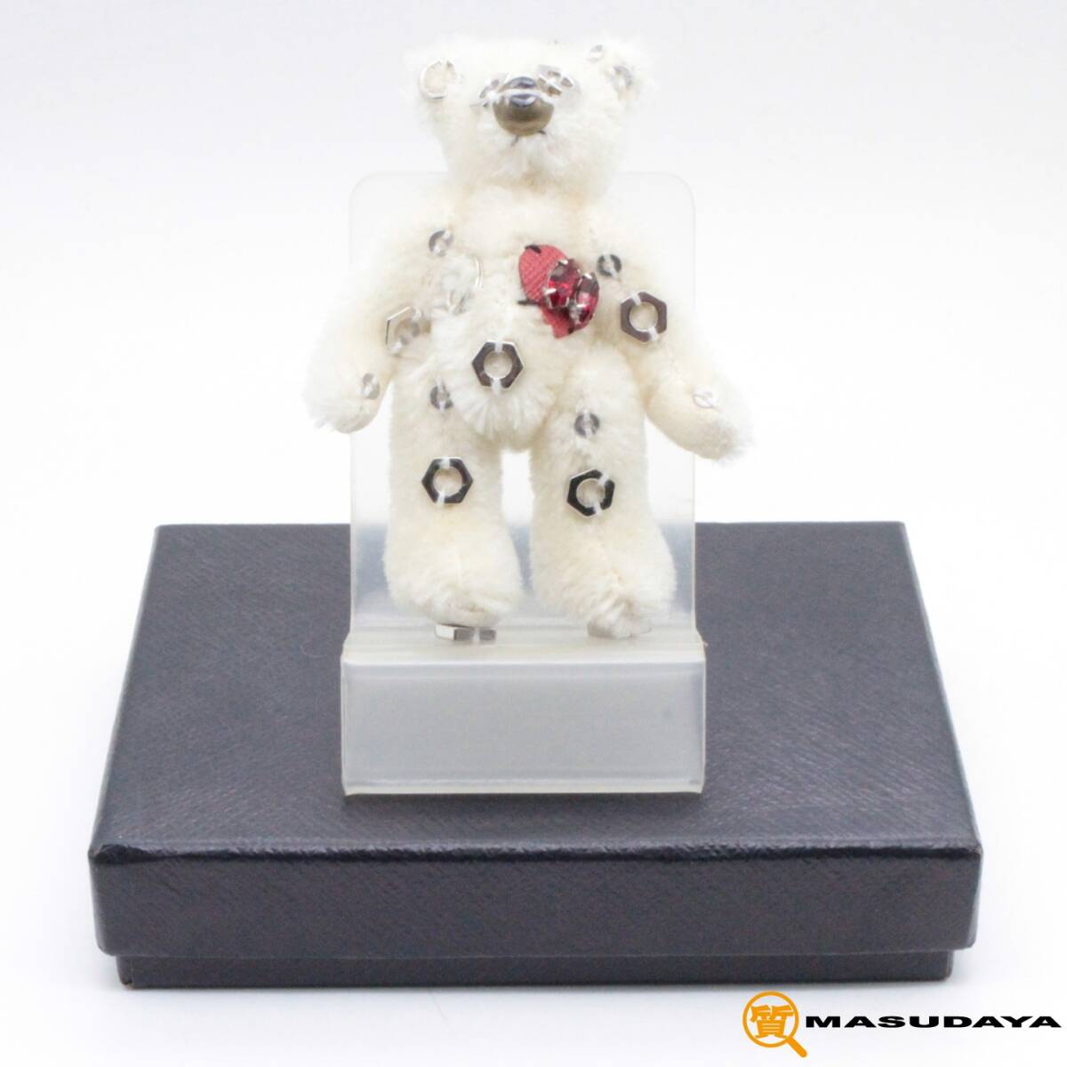 ◆◇【美品】PRADA プラダ テディベア 三角プレート キーリングホルダー◇◆拍卖