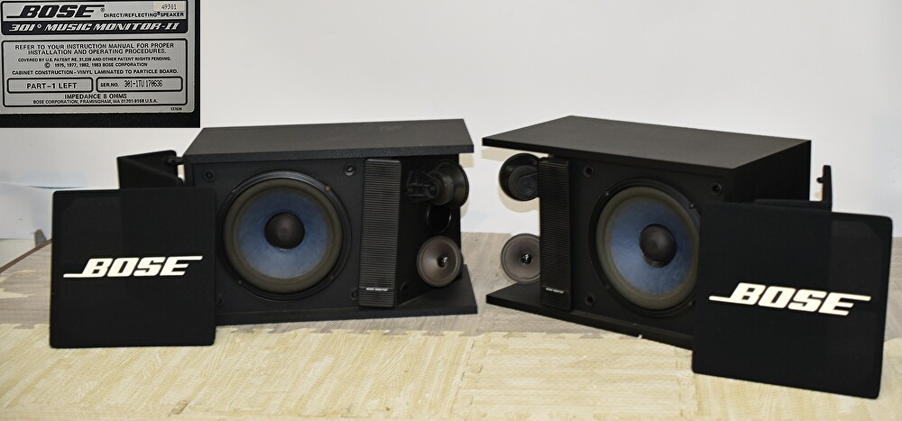 WY10-30 BOSE ボーズ 301 MUSIC MONITOR-Ⅱ スピーカー ペアスピーカー オーディオ機器 音響機器 音出し確認済み 現状品拍卖