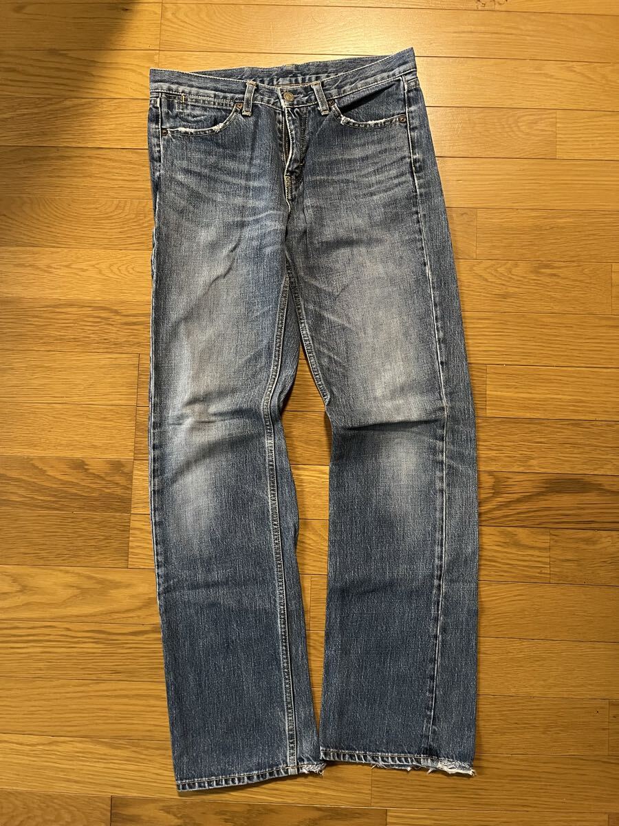 トゥモローランドMACPHEEマカフィーデニムパンツ ダメージ加工ジーパン ジーンズ28サイズ拍卖