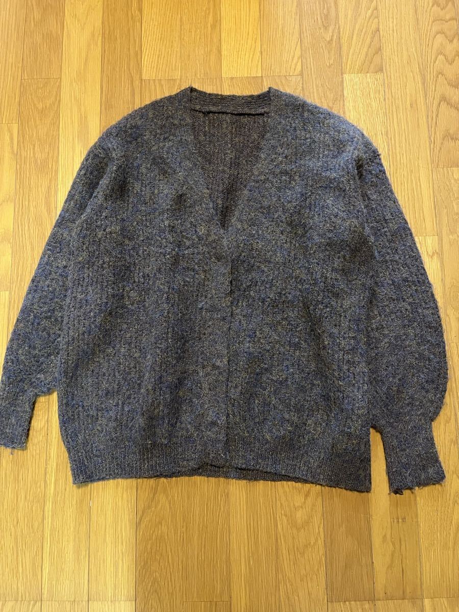 GRL グレイルモヘア ミックスニット カーディガン拍卖