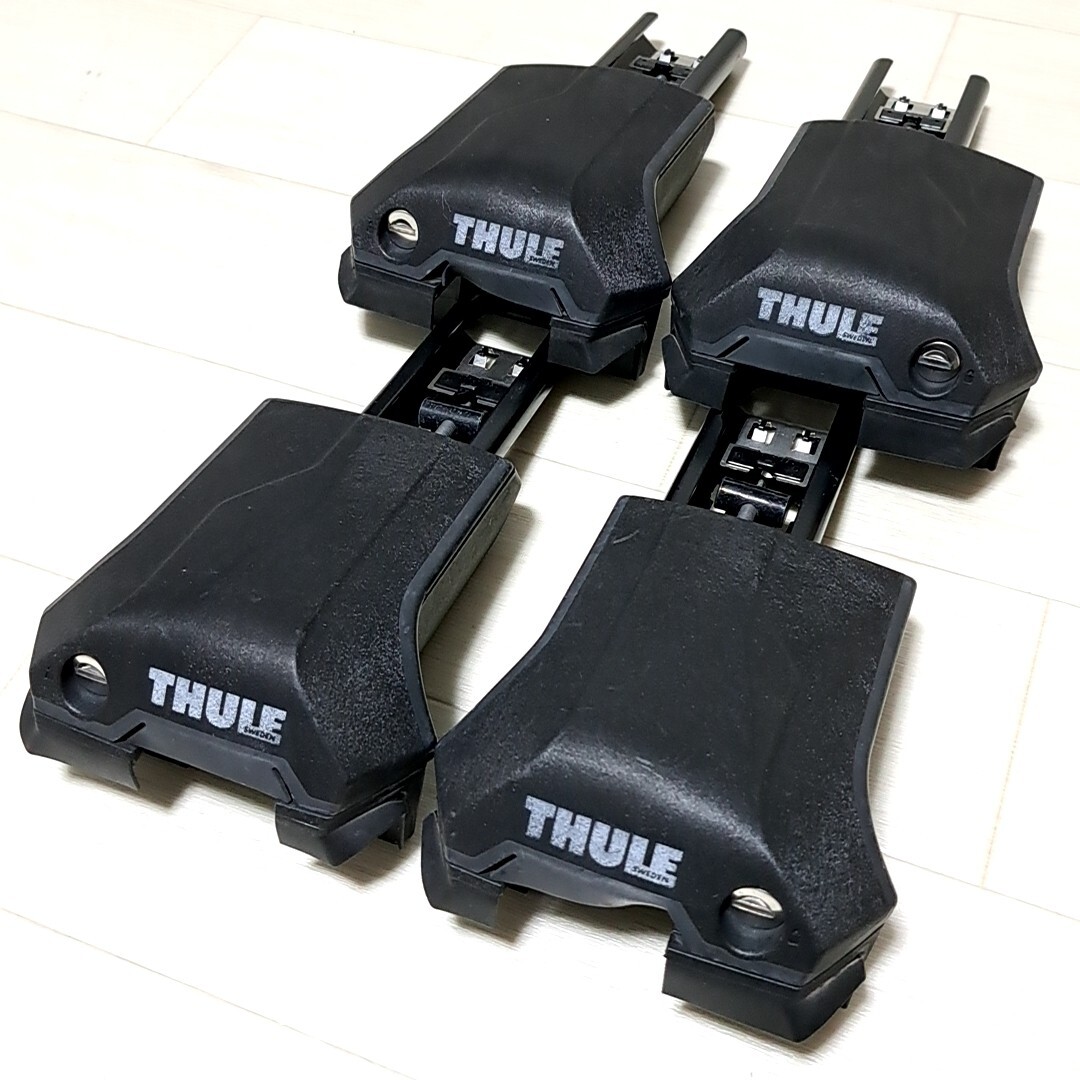 THULE/スーリー Edge Raised Rail 7204/TH7204 ルーフレール付車用 フット/ベース/キャリア拍卖