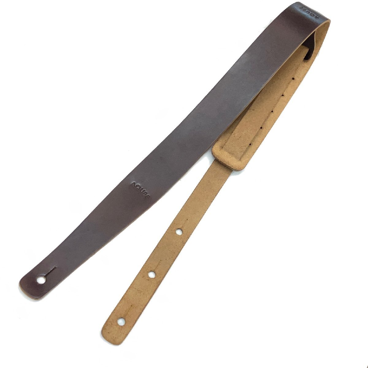 AQUBE MUSIC PRODUCTS PERFECT PERFORMANCE “SAVEGE” BR 幅50mm 本革 「期待値を超える」オイルレザー アクビ 日本製拍卖