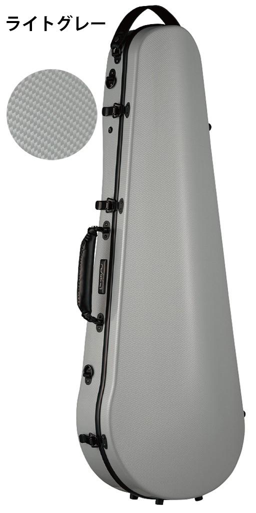Carbon Mac CFA-2 GRY(ライトグレー) ビオラ ケース カーボンマック ビオラ カーボンファイバー製ハードケース拍卖