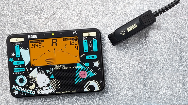 KORG TM-70C SPC ポチャッコ チューナー/メトロノーム + コンタクトマイクセット コルグ サンリオ コラボモデル拍卖