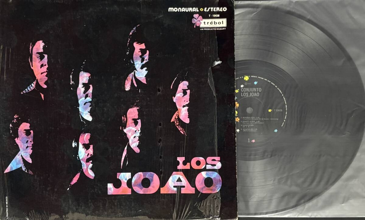 【メキシコ盤 オリジナル盤 シュリンク付 レア LP】Los Joao / S/T Trebol T 10436 1024*a 1973年拍卖